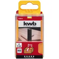 Kwb gleuffrees Ø8mm - schacht Ø8mm
