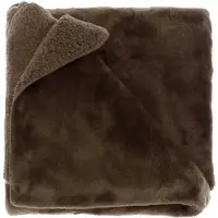 Unique living | plaid torvah 150x200cm bison brown