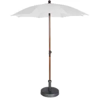 Cotoons Stokparasol Olivia 200/8/33/36 wood white Max&Luuk