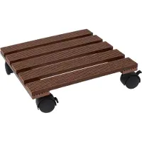 Prosperplast Plantentrolley 29x29 cm bruin