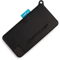 Veho Pebble Pokket 1000mah micro size keyring Power Bank - Black | VPP-014-PK-B VPP-014-PK-B