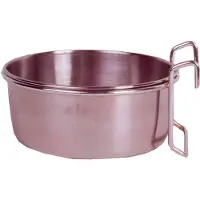 Gebr. De Boon RVS voerbak met houder 15 cm - 950 ml