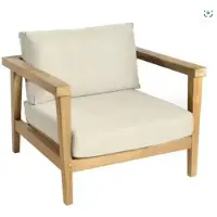 Cotoons Loungestoel Duke Teak Stone