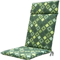 Madison Tuinkussen Grids Green Hoge Rug