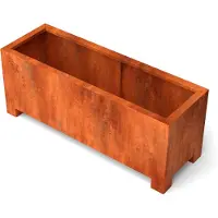 Geroba Artesa plantenbakken cortenstaal 2000x500x600 mm