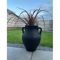 Prestige Atheens zwarte 35L plantenbak bloempot