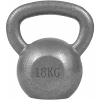 Gorilla Sports Kettlebell 18 kg gietijzer