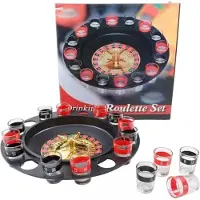 Malatec Roulette + Shotglazen: Perfect Drankspel voor Feestjes