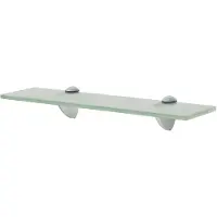 vidaXL Zwevend schap 40x20 cm 8 mm glas