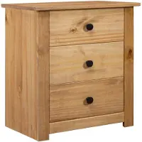 vidaXL Nachtkastje Panama Range 46x40x57 cm grenenhout