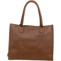 Dstrct Preston Park A4 Working Bag Laptop Bag cognac