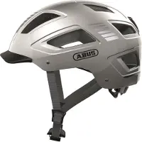 ABUS Hyban 2.0 Signal Fietshelm - Maat L (56-61 cm) - Signaal Silver