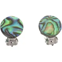 Behave - Oorclips - Clip oorbellen - Schelp - Rond - 1.4 cm