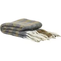 Light & Living - Plaid APISI - 150x125x0.1cm - Bruin