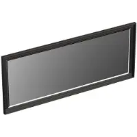 Forzalaqua Spiegel Reno 100x2x80 Cm Eiken Black Oiled