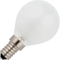 Schiefer E14 Kogel Gloeilamp | 5W 2700K 20lm 220V/240V Mat | Dimbaar
