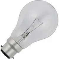 Schiefer 10X Schiefer Ba22d Gloeilamp | 60W 2700K 780lm 32V | Dimbaar