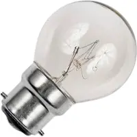 Schiefer 10X Schiefer Ba22d Kogel Gloeilamp | 11W 2700K 60lm 220V/240V | Dimbaar