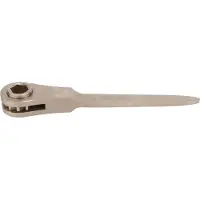Ks Tools ratel met vrijloopmechanisme, model 963.1113, aluminium-brons (niet-ijzerlegering), gewicht 1100 gram