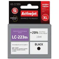 ActiveJet AB-223BN inktpatroon voor Brother printers; vervanging voor Brother LC223Bk; hoogste kwaliteit; 16 ml; zwart