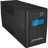 Powerwalker 850 Va Line-interactive 0.85kva Ups Met 2 Stopcontacten 480w