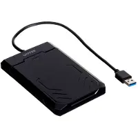 UNITEK Y-3036 Behuizing voor opslagapparaten, 2,5 inch HDD/SSD, zwart
