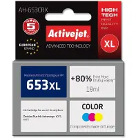 ActiveJet AH-653CRX inktpatroon (vervangt HP 652 F6V24AE; premium kwaliteit; 320 pagina's; gekleurd)