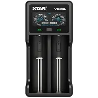 XTAR VC2SL USB-C 2-slots oplader voor Li-ion / Ni-Mh Batterijen