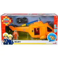 Simba - Brandweerman Sam - Helikopter Wallaby II met figuurtje