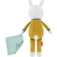 Mattel Fisher-Price Droomkonijntje met app, hulpmiddel voor het in slaap vallen bij baby's, slaaptraining voor peuters
