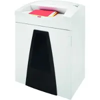 HSM SECURIO B35 papiervernietiger, veiligheidsniveau 7, deeltjes snijden 1 x 5 mm, 5 vellen, olieverdamper, wit