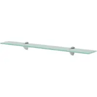 vidaXL Zwevend schap 70x10 cm 8 mm glas