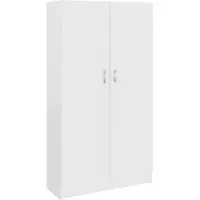 vidaXL Boekenkast 82,5x30,5x150 cm bewerkt hout wit