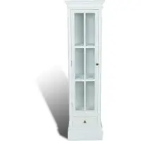 vidaXL Boekenkast met 3 schappen hout wit