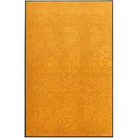 vidaXL Deurmat wasbaar 120x180 cm oranje