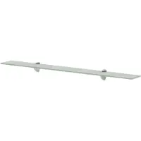vidaXL Zwevend schap 90x10 cm 8 mm glas