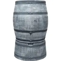 Roto Regentonset Roto 240 liter + voet - Grijs