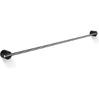 DECOR WALTHER Handdoekstang Stone Mat Zwart Chrome 80 cm