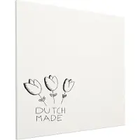 Smit Visual Design frameloos whiteboard emaille - Recht - 88x118 cm