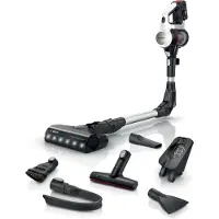 Bosch Unlimited 7 BSS711W - draadloze steelstofzuiger - zakloos - zwart