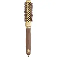 Olivia Garden - Blowout Straight Wavy - Gold & Brown - Haarborstel - 20 mm