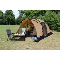 Eurotrail Iowa BTC Air Familietent Beige/Black OS
