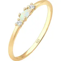Elli Ring opaal / goud