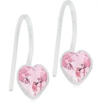 Blomdahl Medical Plastic Pendant Fixed Heart 6mm Light Rose