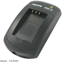 AccuCell oplader, geschikt voor Samsung SLB-0737, Digimax i5, i5