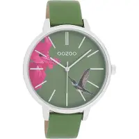 Oozoo Timepieces Horloge Bird Groen | C11065