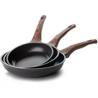 Rosmarino Black Line Koekenpannenset 20/24/28 cm - Pannenset inductie