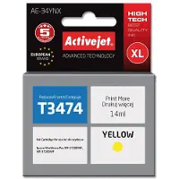 ActiveJet Inktcartridge - - AE-34YNX - Geel - Hoge opbrengst (XL) - Compatibel met HP, Epson, Canon