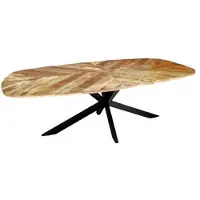 Tower Living Silvi diningtable 220x110 - natural (Naturel, 220x110x78cm)