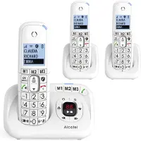Alcatel Draadloze Telefoon Xl785 Trio Met Antwoordapparaat Wit